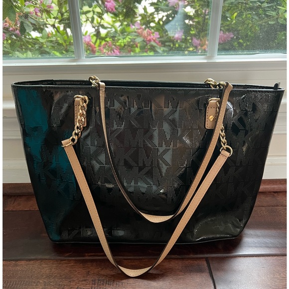 Michael Kors Signature Black Bag - Picture 1 of 3